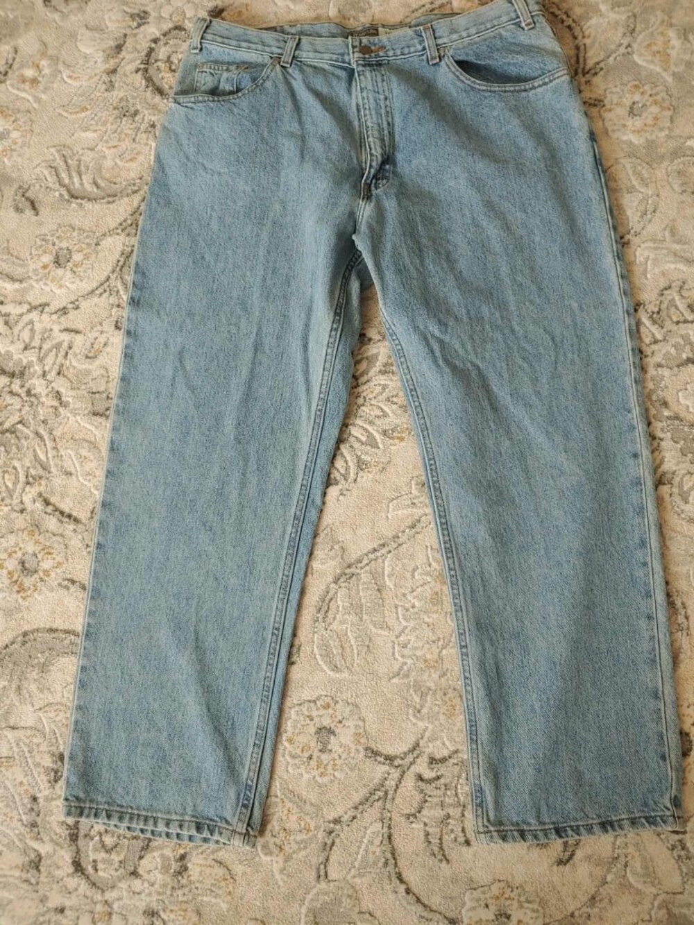 Mens Straight Leg Denim Jeans – Classic Fit